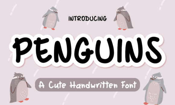 Penguins Font Fonts Free Download Penguins Font - Featured Image