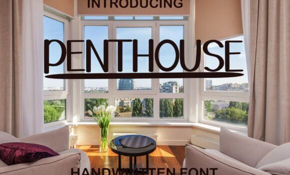 Penthouse Font - Featured Image