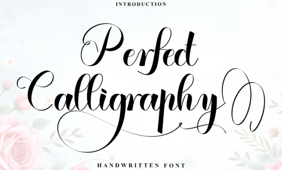 Perfect Calligraphy Font - Featured Image