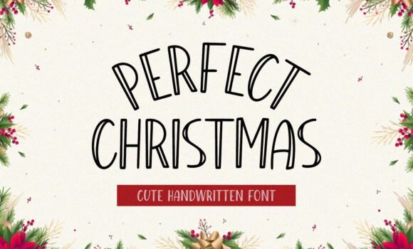 Perfect Christmas Font - Featured Image