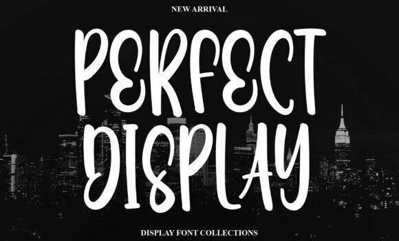 Perfect Display Font - Featured Image