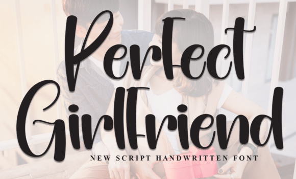 Perfect Girlfriend Font - Featured Image
