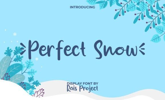 Perfect Snow Font Fonts Free Download Perfect Snow Font - Featured Image