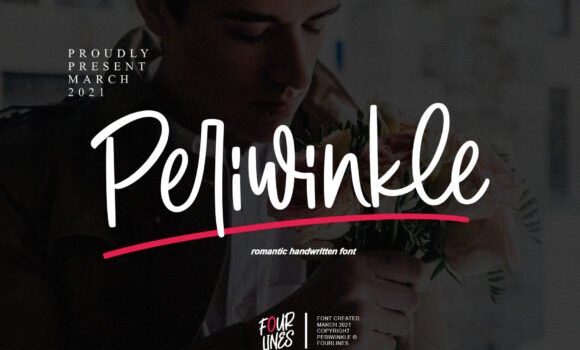 Periwinkle Font - Featured Image