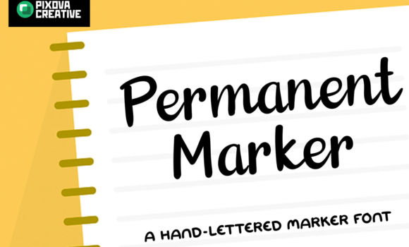 Permanent Marker Font - Featured Image