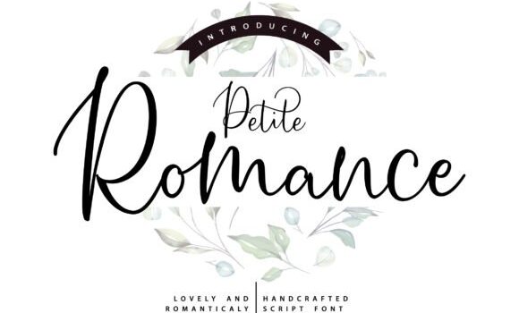 Petite Romance Font Fonts Free Download Petite Romance Font - Featured Image