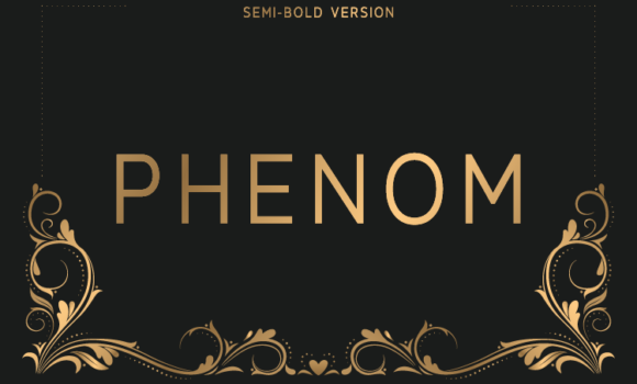 Phenom Semi-Bold Font - Featured Image
