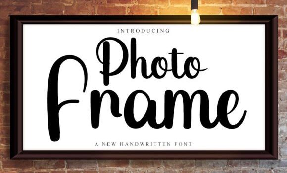 Photo Frame Font - Featured Image