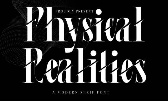 Physical Realities Font - Featured Image
