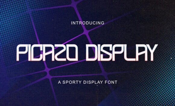 Picazo Display Font - Featured Image