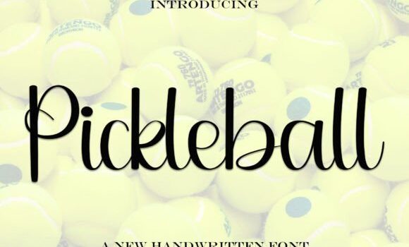 Pickleball Font - Featured Image