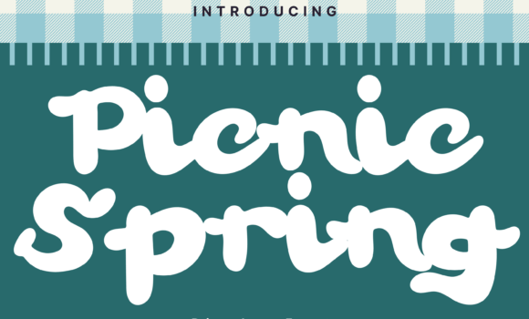 Picnic Spring Font - Featured Image