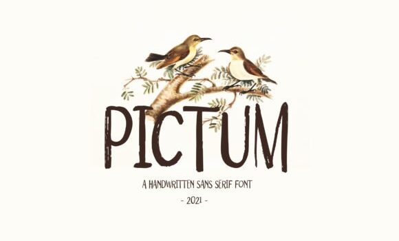 Pictum Font - Featured Image