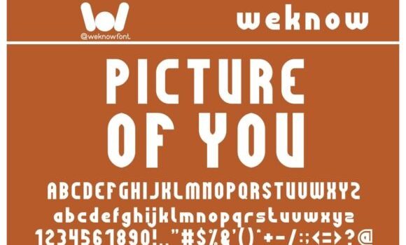 Picture of You Font Fonts Free Download Picture of You Font - Featured Image