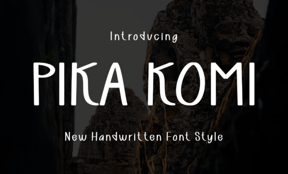 Pika Komi Font - Featured Image