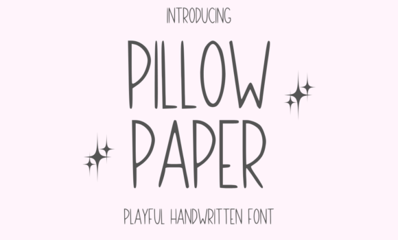 Pillow Paper Font Fonts Free Download Pillow Paper Font - Featured Image