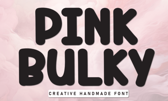 Pink Bulky Font Fonts Free Download Pink Bulky Font - Featured Image
