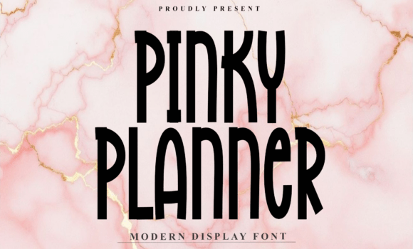 Pinky Planner Font - Featured Image