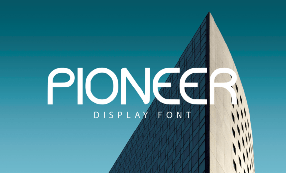 Pioneer Font - Featured Image