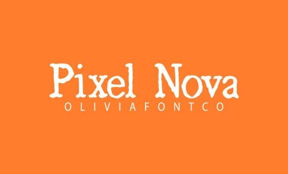 Pixel Nova Font - Featured Image