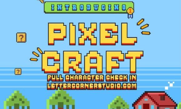 Pixelcraft Font Fonts Free Download Pixelcraft Font - Featured Image