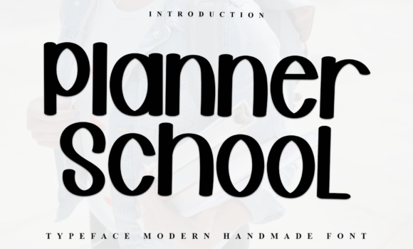 Planner School Font - Featured Image