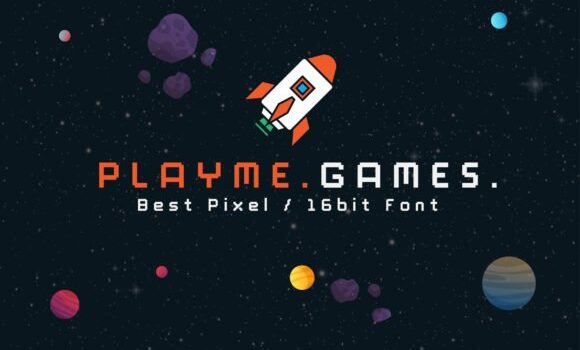 PlayMe.Games. Font - Featured Image