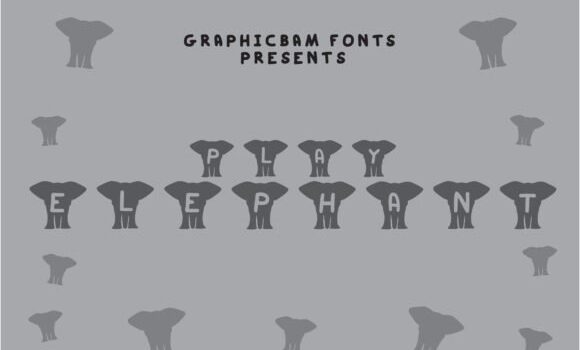 Play Elephant Font - Featured Image
