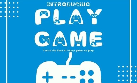 Play Game Font - Featured Image