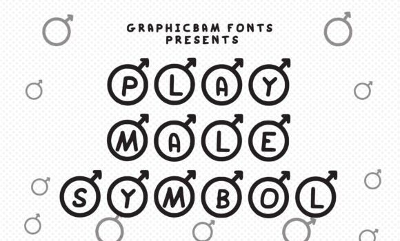 Play Male Symbol Font - Featured Image