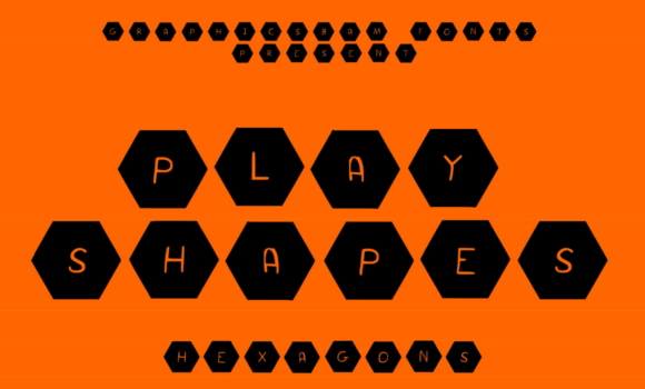 Play Shapes Hexagons Font Fonts Free Download Play Shapes Hexagons Font - Featured Image