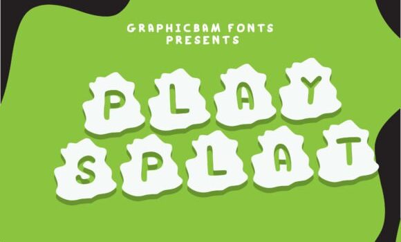 Play Splat Font - Featured Image
