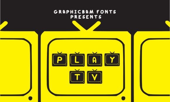 Play TV Font - Featured Image