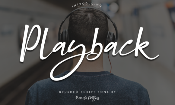 Playback Font - Featured Image