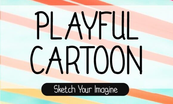 Playful Cartoon Font - Featured Image