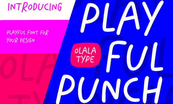 Playful Punch Font - Featured Image