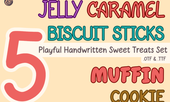 Playful Sweet Treats Set Font - Featured Image