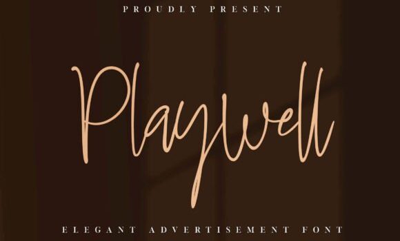 Playwell Font - Featured Image