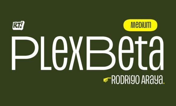 Plex Beta Medium Font - Featured Image