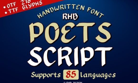 Poets Script Font - Featured Image