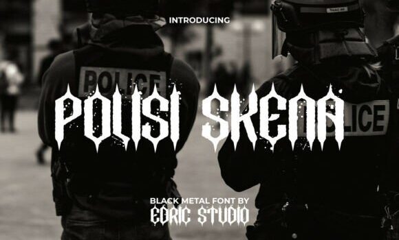 Polisi Skena Font - Featured Image
