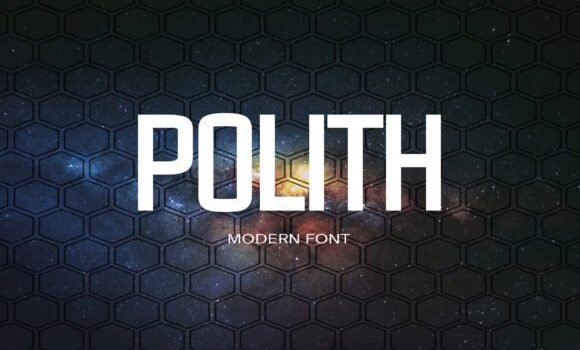 Polith Font Fonts Free Download Polith Font - Featured Image