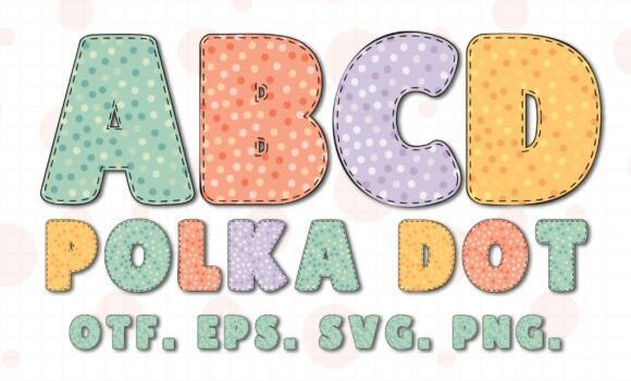 Polka Dot Font - Featured Image