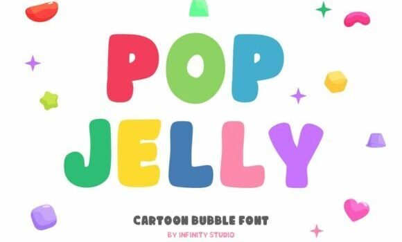 Pop Jelly Font - Featured Image