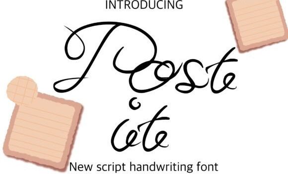 Post It Font - Featured Image