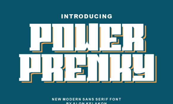 Power Prenky Font - Featured Image