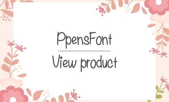 Ppens Font Fonts Free Download Ppens Font - Featured Image