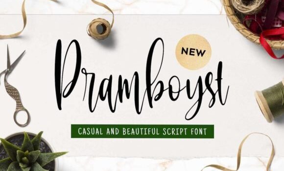 Pramboyst Font Fonts Free Download Pramboyst Font - Featured Image