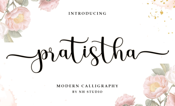 Pratistha Script Font - Featured Image