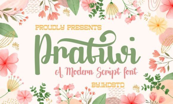Pratiwi Font - Featured Image